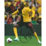 Abdoulaye Doucoure Signed Watford 8x10 Photo. Good Condition. All signed pieces come with a