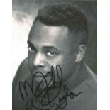 Michael Winslow signed 10 x 8 colour Photoshoot Portrait Photo, from in person collection