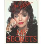 Joan Collins signed 10x8 colour photo. Good Condition. All signed pieces come with a Certificate