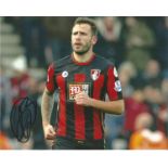 Steve Cook Signed Bournemouth 8x10 Photo. Good Condition. All signed pieces come with a