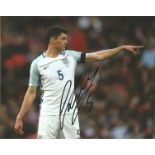 Michael Keane Signed Everton & England 8x10 Photo. Good Condition. All signed pieces come with a