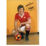 Football Autographed Andy Ritchie Photo, A Superb Image Depicting Manchester United's Youth Team