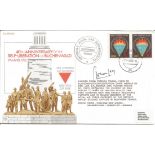 40th Anniversary of the Self-Liberation of Buchenwald 11th April 1985 signed RAF cover No 474 of