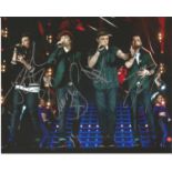 Union J signed 10x8 colour photo. Good Condition. All signed pieces come with a Certificate of