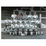 Football Autographed Paddy Roche Photo, A Superb Image Depicting Manchester United's Squad Of