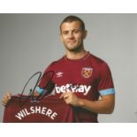 West Ham United 3 Signed 8x10 Photos Carlos Sanchez, Jack Wilshere & Aaron Cresswell. Good