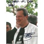 Terry Gilliam signed 7x5 colour photo. Dedicated. Good Condition. All signed pieces come with a