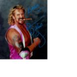 Diamond Dallas Page WWF Wrestling hand signed 10x8 photo. This hand signed photo depicts WWF