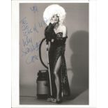 Lily Savage signed 10x8 black and white full length photo. Dedicated. Good Condition. All signed