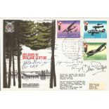 Great Escape treble signed cover. Bylismy W Stalagu Luft III Royal Air Forces Escaping Society