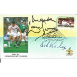 Bob Paisley and Mark Lawrenson signed commerative cover PM 7th May 86 St Vincent W. I comes with