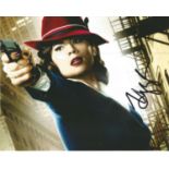 Hayley Atwell signed 10x8 colour photo. Good Condition. All signed pieces come with a Certificate of