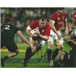 Jack Mcgrath Signed Irish & British Lions Rugby 8x10 Photo. Good Condition. All signed pieces come