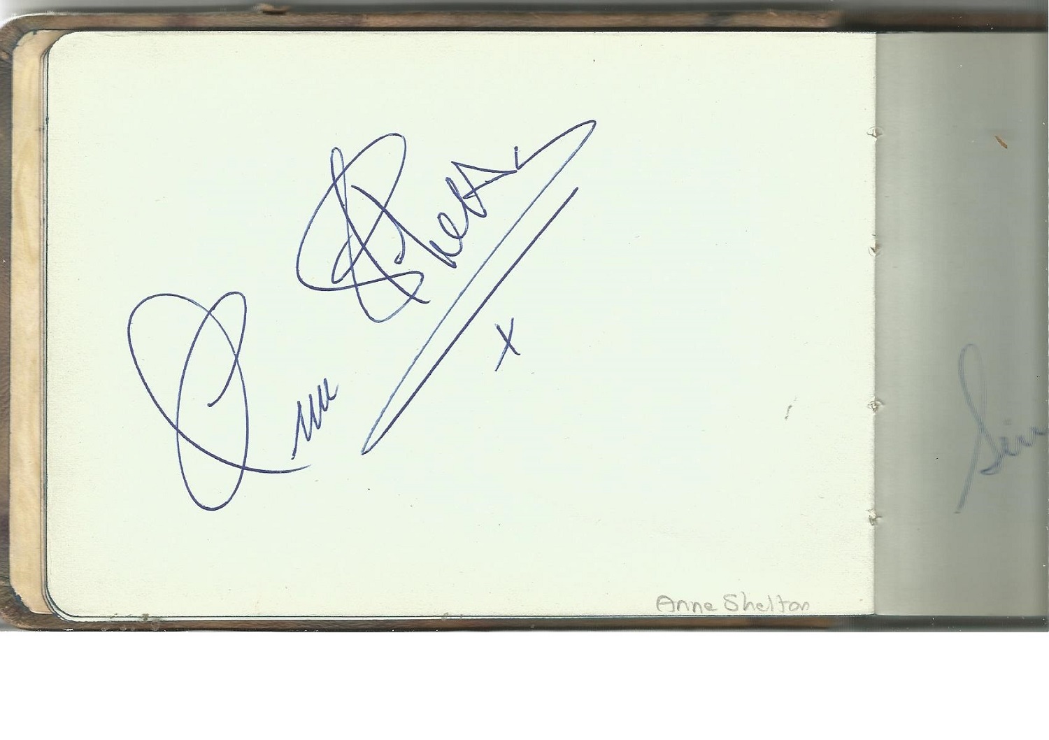 Vintage 1950 s entertainment autograph book. Contains 20+ signatures ...