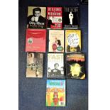Hardback book collection 10 signed books signatures include Olly Murs, Tom Jeary, Minette Walters,