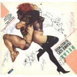 Multi signed Relax - Frankie Goes to Hollywood. Signed by 6, including Brian Nash, Holly Johnson,