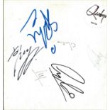 Quireboys signed 33rpm Record Sleeve Vinyl record included inside. Good Condition. All autographs