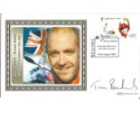Tim Brabant signed 2008 Benham Olympics FDC. Good Condition. All autographs are genuine hand