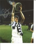 Football Graham Roberts 10x8 Signed Colour Photo Pictured Celebrating During His Time With Tottenham