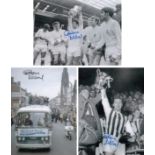 Lot of Football Autographed GRAHAM WILLIAMS photos, x 3 superb images depicting the former West