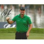 Golf Peter Hanson 8x10 signed colour photo. Peter Hanson (born 4 October 1977) is a Swedish