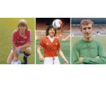 Lot of Football Autographed MAN UNITED photos, superb images depicting former players - JESPER