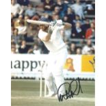 Cricket Graham Gooch 10x8 signed colour photo pictured in action for England. Graham Alan Gooch,