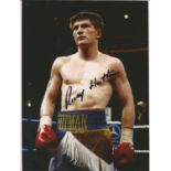 Boxing Ricky Hitman Hatton 10x8 signed colour photo. Richard John Hatton, MBE born 6 October 1978 is