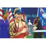 Olympics Angelique Kuber signed 6x4 colour photo winner of the Ladies singles title at Wimbledon and