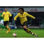 Football Matt Hummels 12x16 signed colour photo pictured in action with Borrusia Dortmund. Good