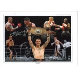 Ricky Burns signed 16x12 colour montage photo. Ricky Burns born 13 April 1983 is a British