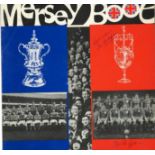 Football Mersey Boot signed album record sleeve signed by Merseyside legends Bill Shankly, Joe