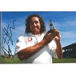 Cricket Ryan Sidebottom 8x12 signed colour photo. Ryan Jay Sidebottom born 15 January 1978 is a