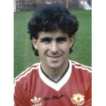 Football Arthur Albiston 16x12 signed colour photo pictured during his time at Manchester United.