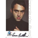 Snooker Ronnie O'Sullivan 6x4 signed World Snooker promo card. Good Condition. All autographs are