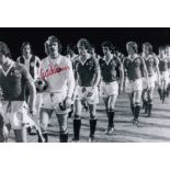 Football Autographed ALEX STEPNEY photo, a superb image depicting Manchester United players