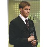 Football Steven Gerrard 12x8 signed colour photo. Good Condition. All autographs are genuine hand