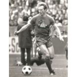 Football Karl Heinz Rummenigge 9x7 signed black and white pictured in action for Bayern Munich. Good