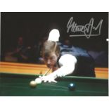 Snooker Steve Davis 8x10 signed colour photo. Steve Davis, OBE born 22 August 1957 is an English