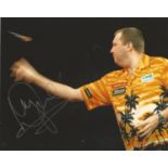 Darts Wayne Hawaii 501 Mardle 8x10 signed colour photo. Wayne Elliot Mardle born 10 May 1973 is an