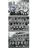 Lot of Football Autographed JIM ILEY photos, x 3 superb images depicting the former Newcastle United