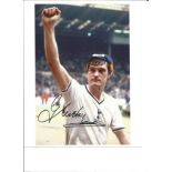 Glen Hoddle 10x8 signed colour football photo pictured after FA Cup final while playing for