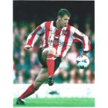 Football Matt Le Tissier 10x8 signed colour photo pictured in action for Southampton. Good