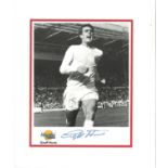 Football Geoff Hurst signed 14x11 mounted autograph editions b/w photo. Good Condition. All