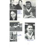 Football Liverpool legends collection 11 Anfield great signatures includes Tommy Smith, Emlyn