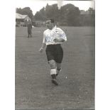 1966 World Cup Sir Alf Ramsey 8x6 signed b/w photo pictured training during his playing days with