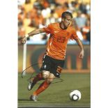 Football Rafael van der Vaart 12x8 signed colour photo pictured playing for Holland. Rafael