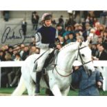 Horse Racing Richard Dunwoody 8x10 signed colour photo pictured riding Desert Orchid. Good