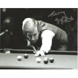 Snooker Terry Griffiths 8x10 signed b/w photo. Terrence Martin Griffiths, OBE born 16 October 1947