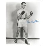 Boxing Don Fullmer 10x8 signed b/w photo. Don Fullmer February 21, 1939 - January 28, 2012 was an